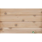 1x6 Western Red Cedar Shiplap Tongue and Groove - Smooth Side