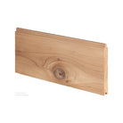 1x6 Western Red Cedar Shiplap Tongue and Groove - Studio Shot Smooth Side