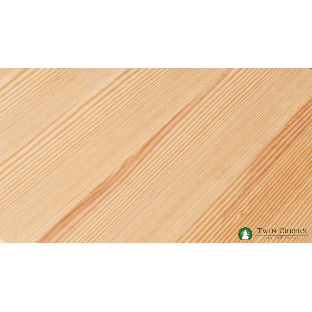 1x8 Southern Yellow Pine Flooring C & Better Close Angled Profile 2