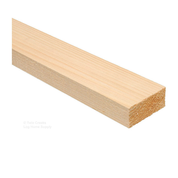 Eastern White Pine S4S (2X4 Profile)