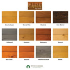 Capture Log Stain Flex Tint Color Chart 