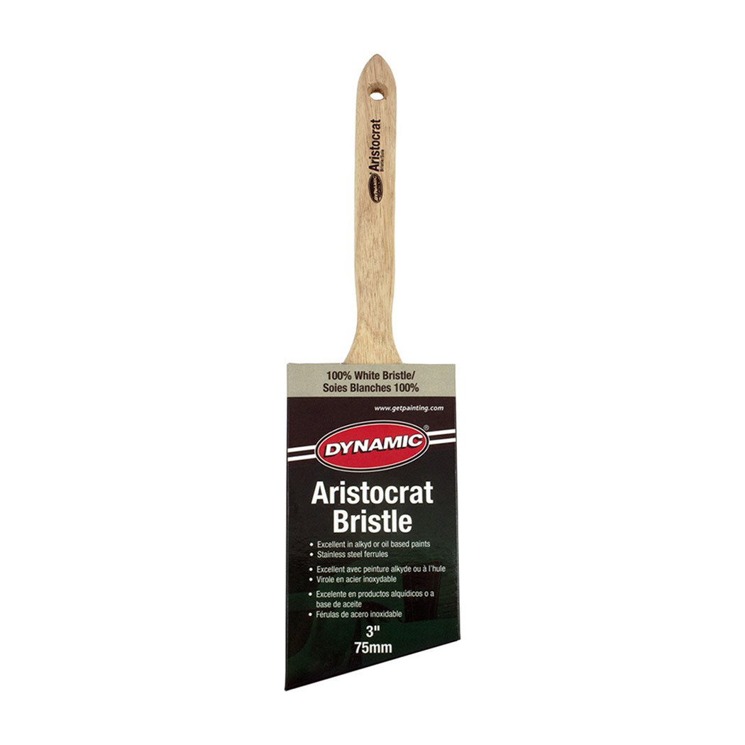 Dynamic 3" Aristocrat Angular Brush - In Package