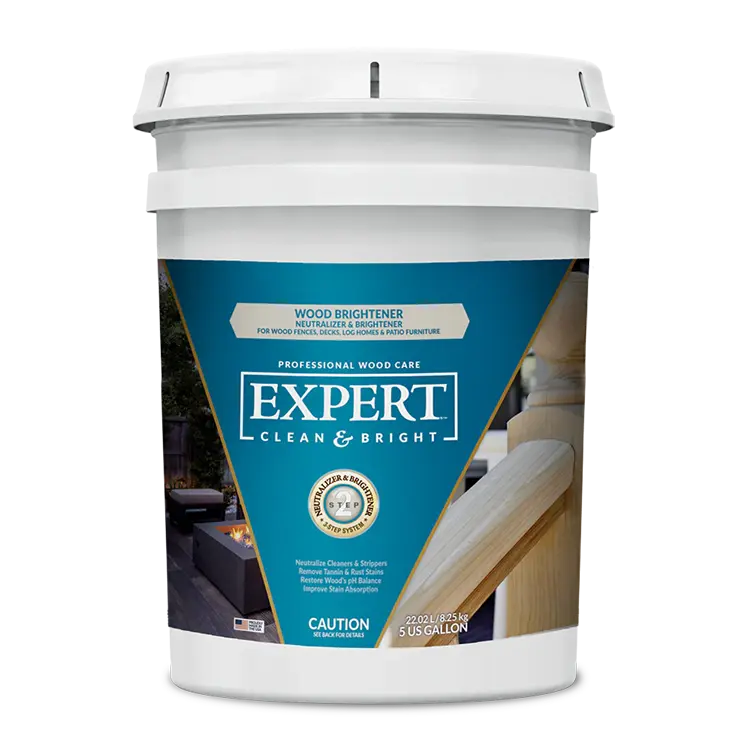 Expert Wood Brightener - 5 Gallon Pail 