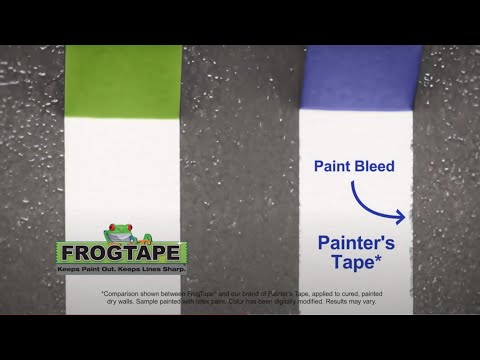 FrogTape PaintBlock Technology 