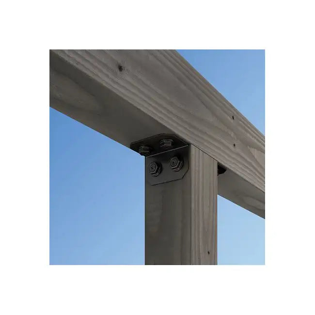 Simpson Strong Tie APVA6 Angle - Installed in Post