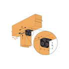 Simpson Strong Tie Outdoor Accents Apva6 Angle - Installation Drawing 2 