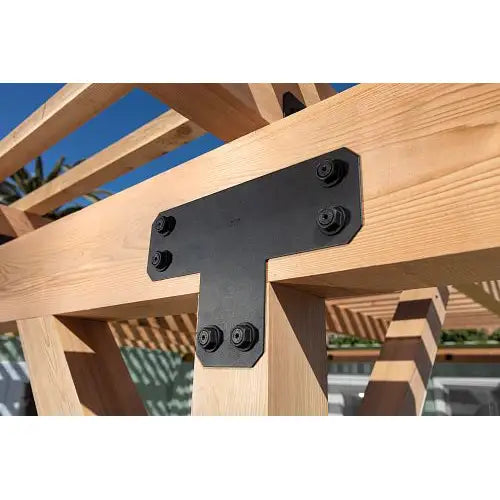 Simpson Strong Tie Outdoor Accents - APVT6 Installed In Post