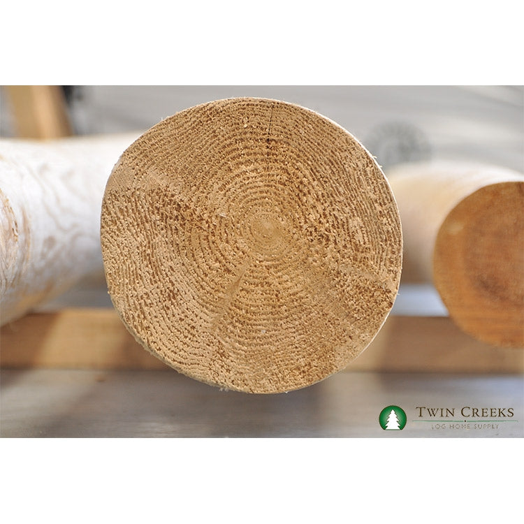 Northern White Cedar Hand Peeled Posts (End Profile)