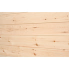 1x10 White Pine Tongue & Groove Shiplap Siding - Standard Grade (Installed Angled)