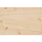 1x10 White Pine Shiplap Siding (Angled Installed Close Photo) 