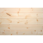 1x12 White Pine Chink Log Siding, Rough Sawn (Wall Reverse Side)