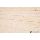 1x6 Spruce T&G Paneling: E&CB Wall Photo Angled