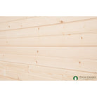 1x6 Spruce T&G Paneling: E&CB Wall Close Angled