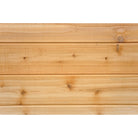 1x6 Western Red Cedar T&G - Rough Face, Closeup from Front