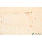 1x6 White Pine Center Matched T&G (Angled Wall Close)