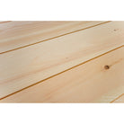 1x6 White Pine Shiplap Siding - Angled Close