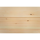 1x6 White Pine Shiplap Siding - Close-Up