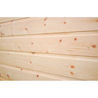 6x12 White Pine Air Dried Chink Logs (Constructed Wall)