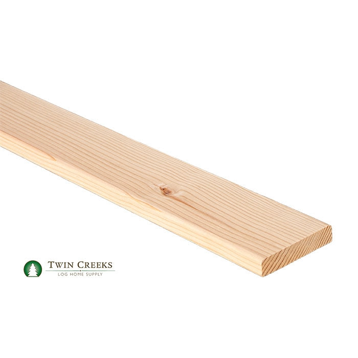 1x4 Douglas Fir S4S Trim Board - Angled Profile