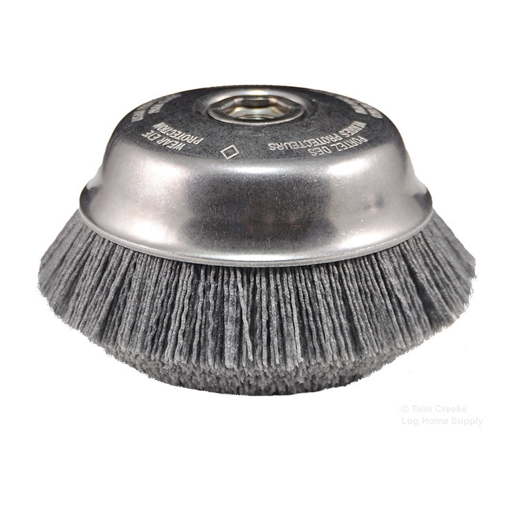 Osborn Abrasive Cup Brush (6" - 80 Grit Brush)