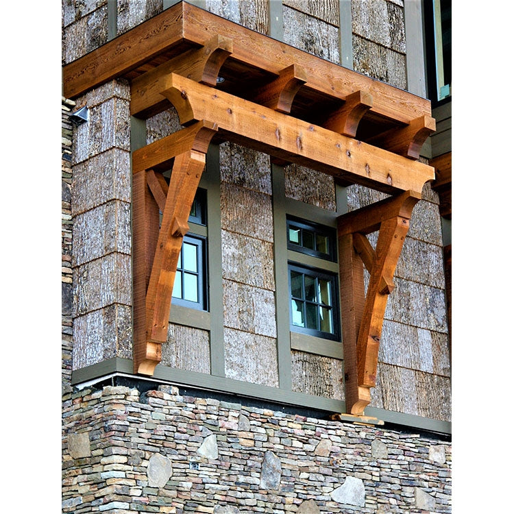 Poplar Bark Shingles - Detail View