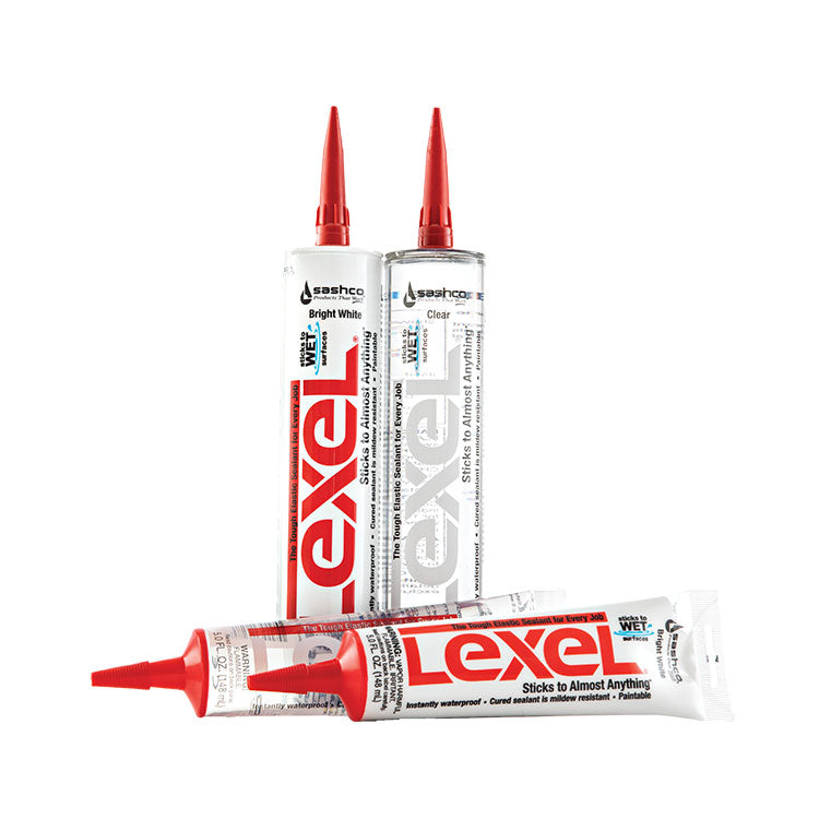 Sashco Lexel Caulk Product Family