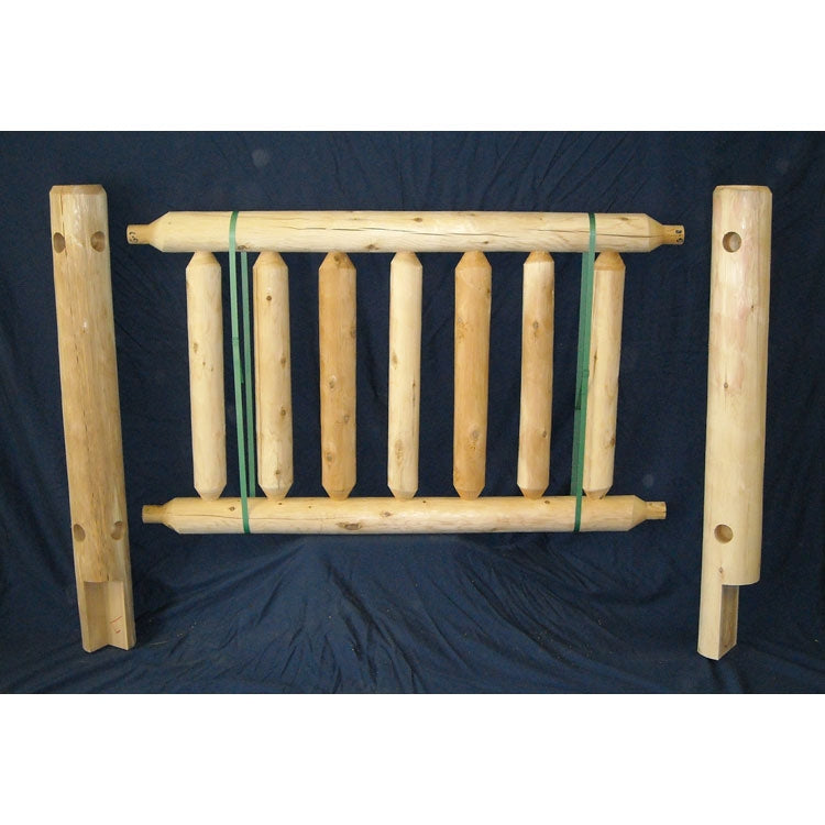 White Cedar Railing Display - Rails and Posts